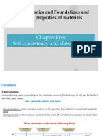 Chapter Five-Plasticity and Structure of Soil