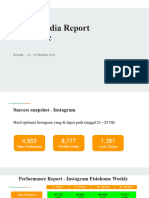 Social Media Report Fisiohome - Week 4 Oktober 2023