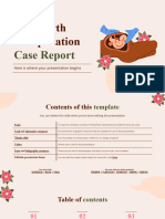 Childbirth Complication Case Report by Slidesgo