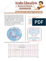 Ubicandonos Geografica Del Peru y El Mundo Para Cuarto de Primaria