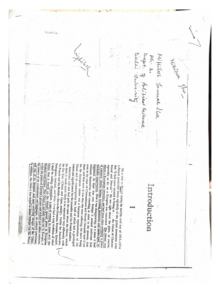 Orientalism edward said pdf