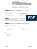 Problemas Lección 1. Representaciones Moleculares y Nomenclatura