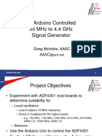 Arduino Controlled ADF4351