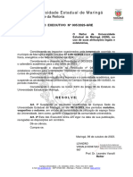 Ato Executivo 005 Suspende Aulas Dia 9-10-2023