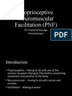 Proprioceptive Neuromuscular Facilitation (PNF) : BY: Fraymond Mayunga Physiotherapist