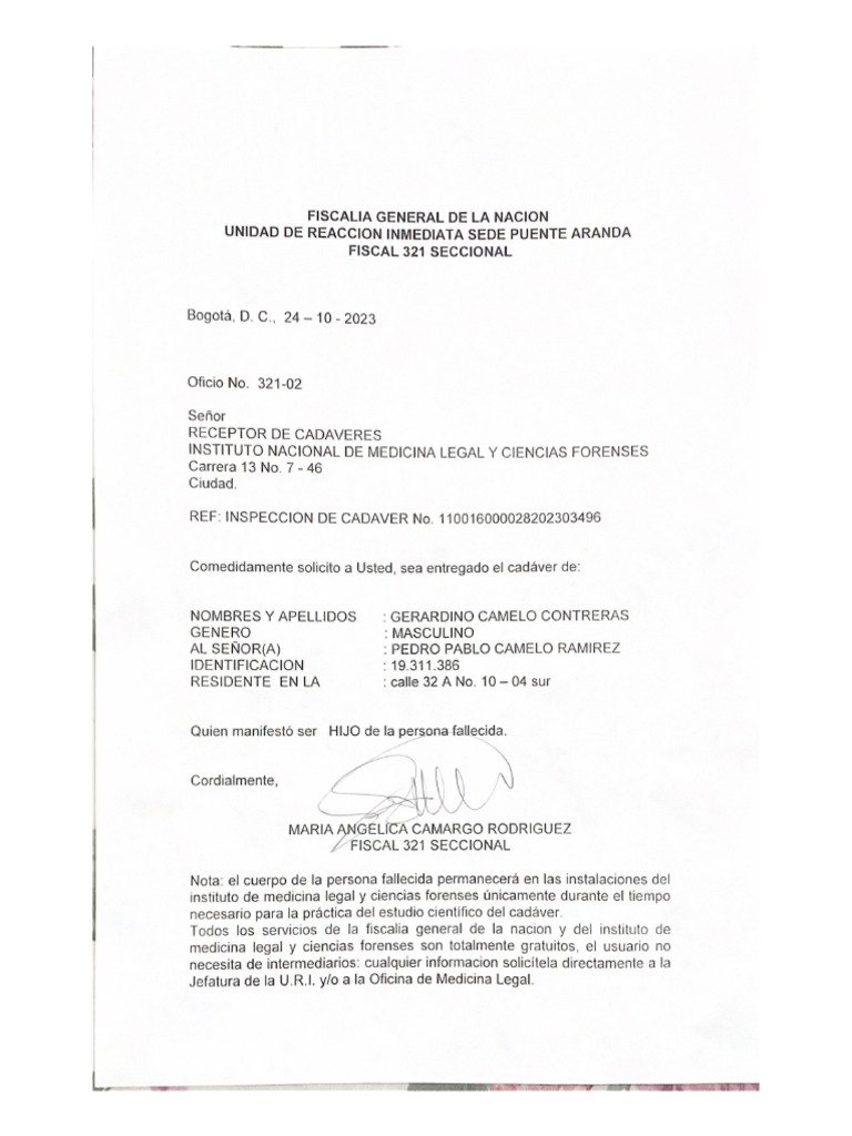 Fiscalia General de La Nacion | PDF