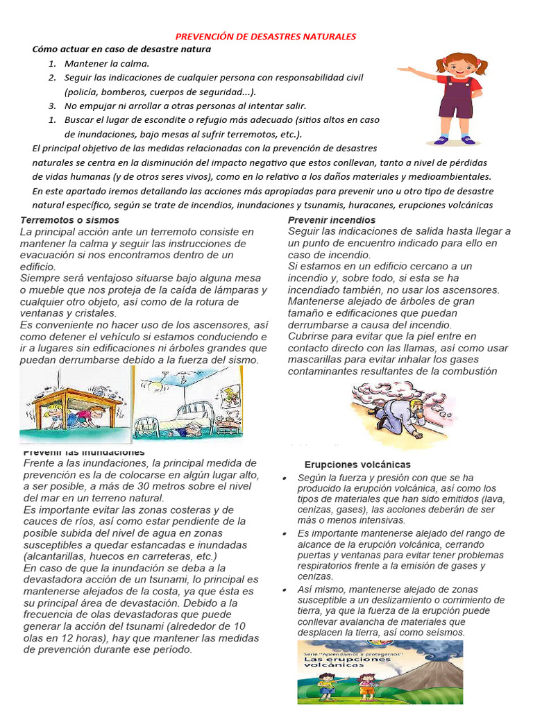 Señaléticas de emergencia para la prevención de desastres - Casiopea