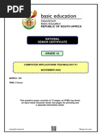 Computer Applications Technology P1 Nov 2022 Eng