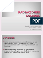 Radiaciones Solares