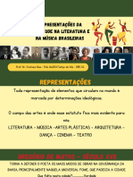 Representação Negra Na Literatura e Na Música Brasileiras
