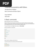 1 IntroToPython-BasicCommands&PythonObjects