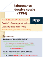 TPM Mastere 2020 Partie 2 Strategie Et Methodologie. Les Huit Piliers de La TPM Etudiants