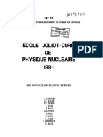 Physique Nucléaire