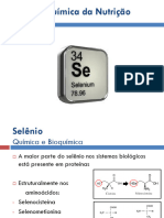 Bioquimica Da Nutricao - Selenio