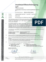 Baumusterprüfungsbescheinigung Für Ex Ausrüstung - 1.BVS 03 ATEX E 292 X +IECEx BVS 11.0007X+ Operating Instruction