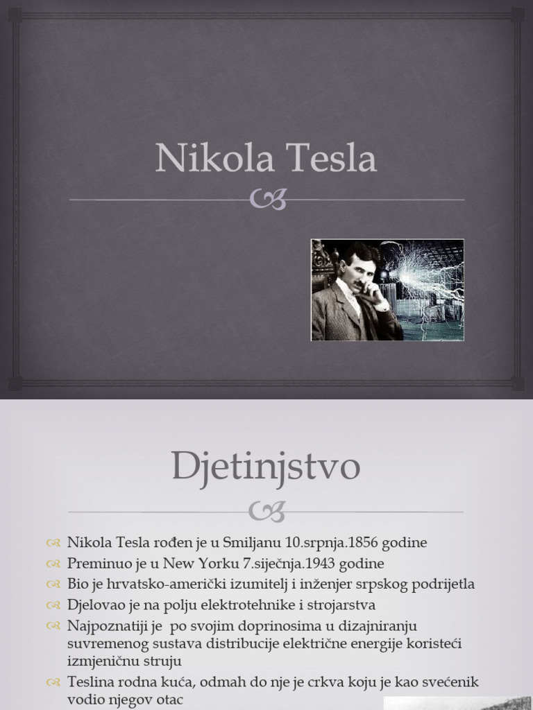 Nikola Tesla | PDF