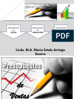 Presupuestos de Ventas 2021