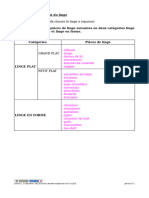 Fiche 2 - La Classification Du Linge