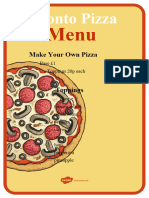 T T 2619E Pizza Shop Role Play Menu Editable - Ver - 1