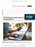 Factura Electrónica 2022 - El CFDI 4.0 y Cuáles Son Sus Características