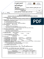 Examen Anglais Science Humaines 2019 Session Rattrapage Corrige