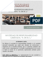 Sociedad de Responsabilidad Limitada. "S. de R. L.": Dr. Gonzalo Sandoval Alejos