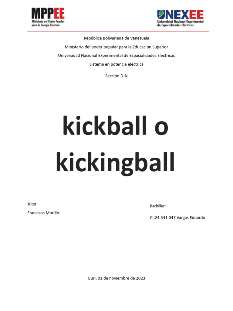 Reglas y Medidas del Kickball | PDF | Juego de azar | Equipo deportivo