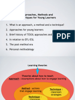 Week 2 PPT - Approaches Methods and Techniques