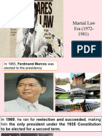 Martial Law Era To People Power