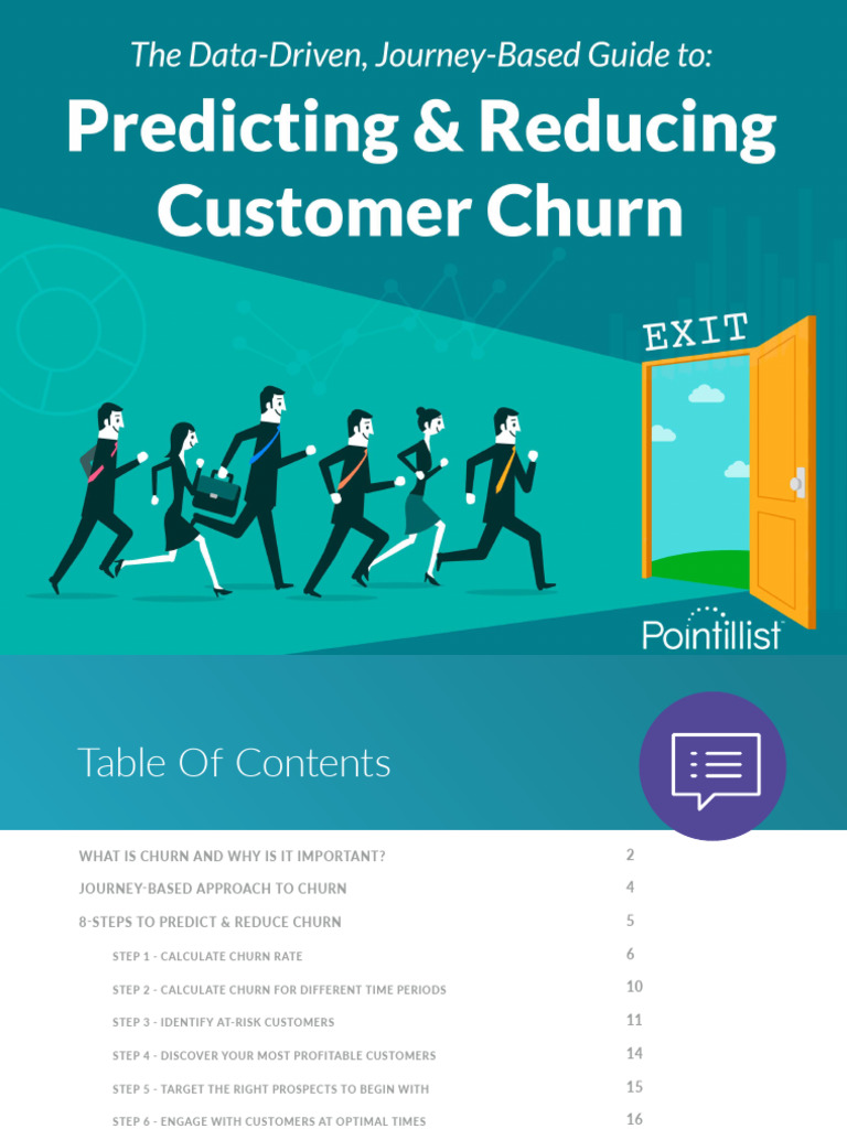 8 Steps to Predict and Reduce Churn | PDF | Analytics | Customer Experience