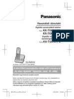 Panasonic KX-TG6721PDB Telefon - Használati Útmutató