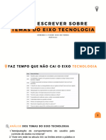 Como Escrever Sobre Temas Do Eixo Tecnologia: Prof. Filipi Melo