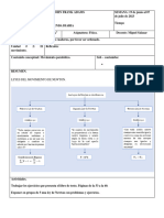 1° Año Física Semanas #21, #22 y #23