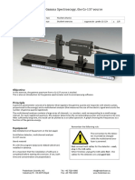 EN Gamma - Spectroscopy - Cs 137 Source