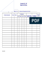 SCI - 207 Formulario