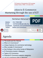 Introduction To E-Commerce: Marketing Through The Use of ICT