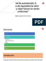 MTA 3 - Factores de Equivalencia Valor Presente y Valor Futuro en Series Uniformes PDF