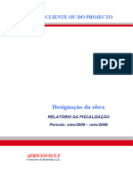 FORM AFF 008 Modelo de Relatorio Fiscalizacao