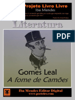 A Fome de Camoes - Gomes Leal - IBA MENDES