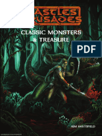 Castles & Crusades Classic Monsters The Manual 1st Printing