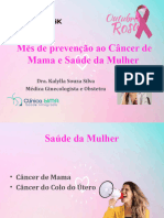 Mês de Prevenção Ao Câncer de Mama e