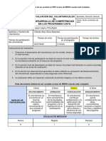 Ficha de Evaluación Voluntario - Silvia Velarde