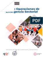 Plan de Operaciones de Emergencia Sectorial