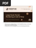 Etienne (ATVI) - Large Scale Terrain Rendering With Notes (Advances 2023)