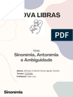 Slides Adriana Aguiar - Sinonímia, Antonímia e Ambiguidade - Libras 5