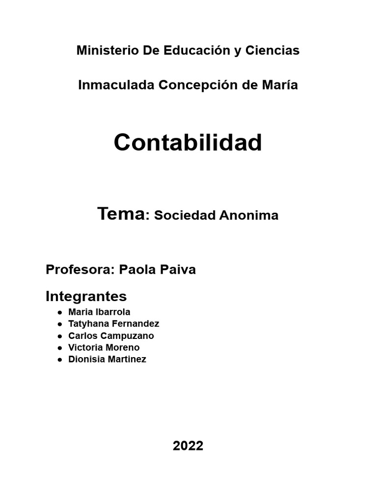 Contabilidad 1 Pdf Compartir Finanzas Negocios Económicos