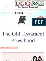 The Old Testament Priesthood