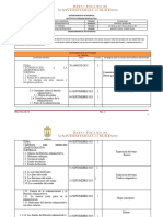 Cronograma de Actividades Administrativo