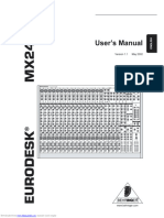 User S Manual: Version 1.1 May 2002