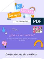 3.1 El Conflicto Grupal